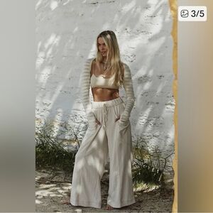 free people beach large shelly sweater shrug